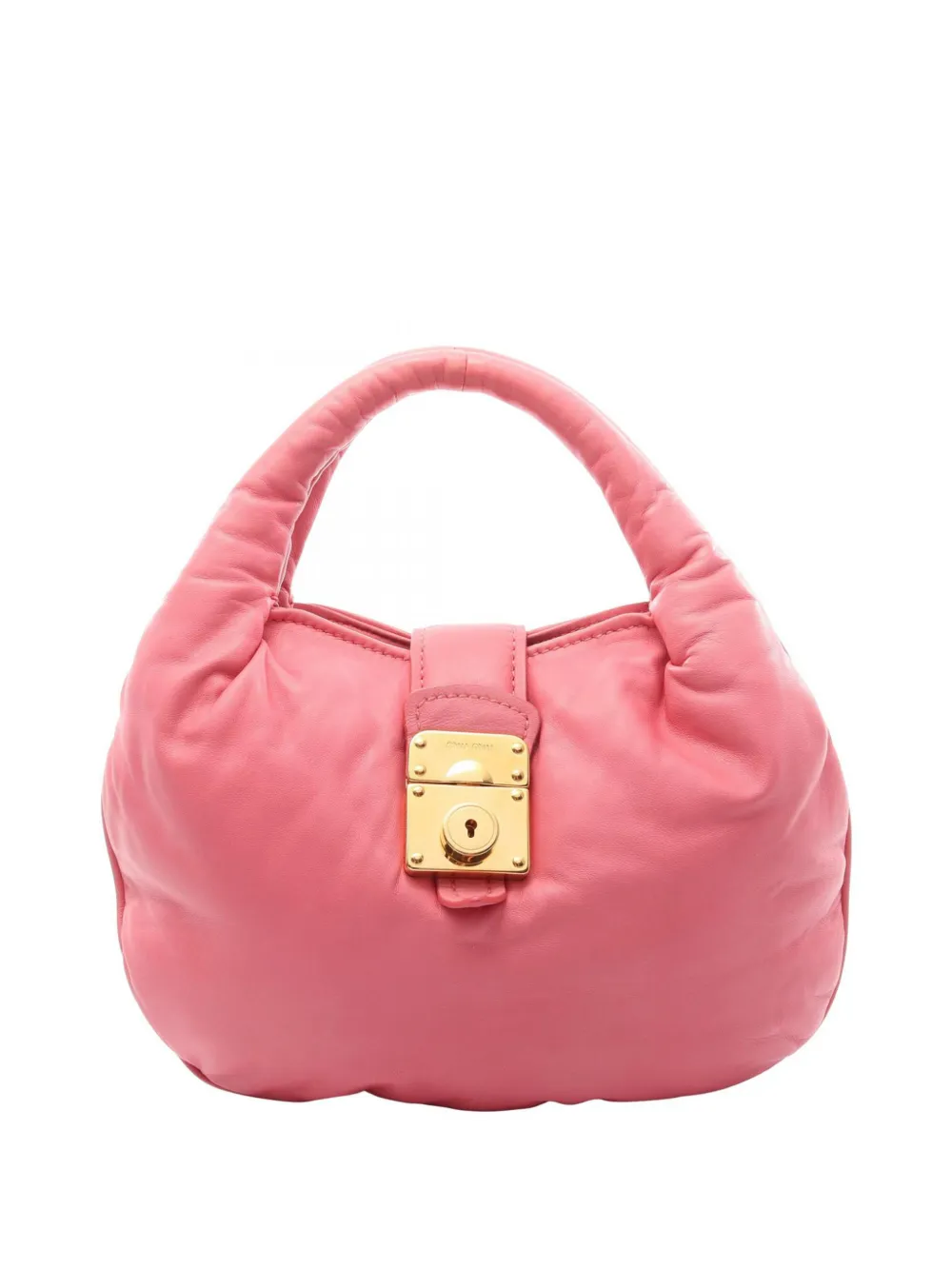 Miu Miu Pre-Owned 1993-2000 Nappa Handtasche - Rosa