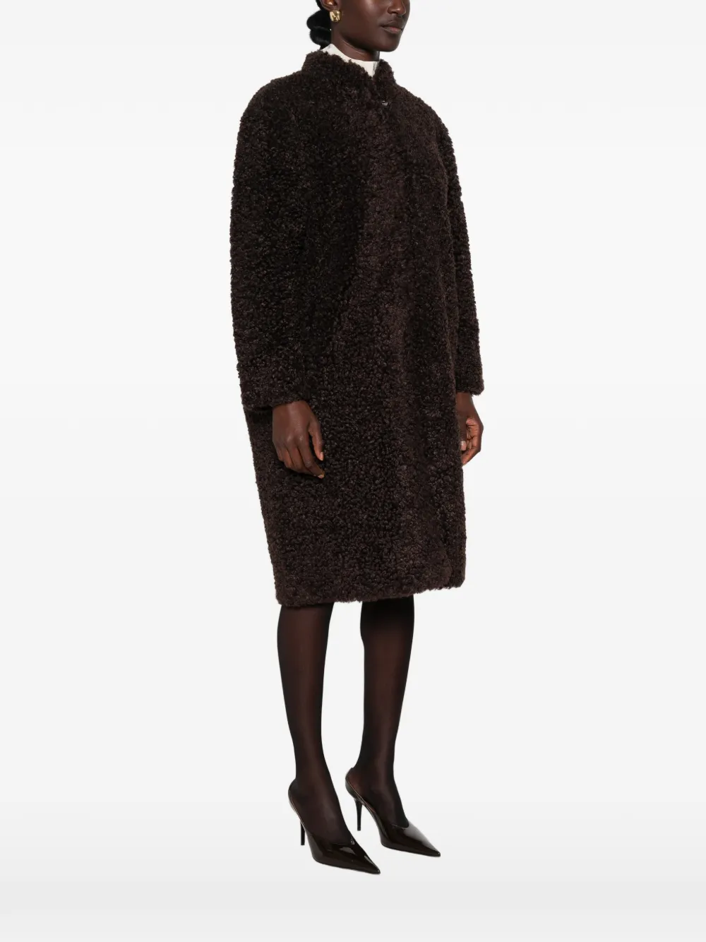 Apparis Jude bouclé jas Bruin