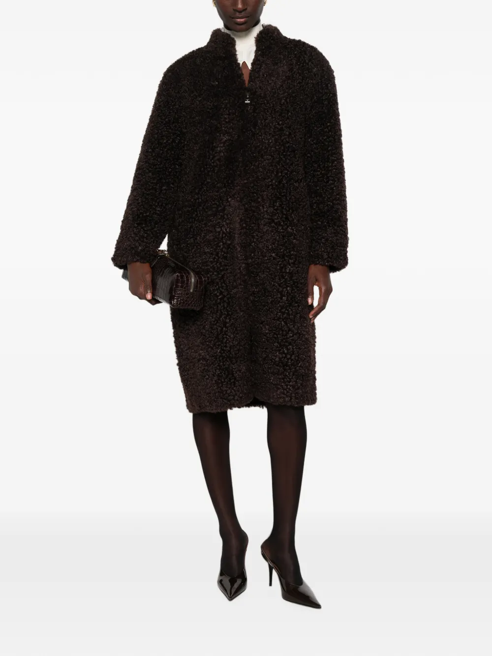 Apparis Jude bouclé jas Bruin