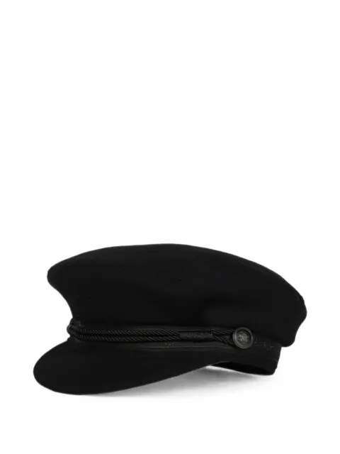 604SERVICE button-detail sailor cap