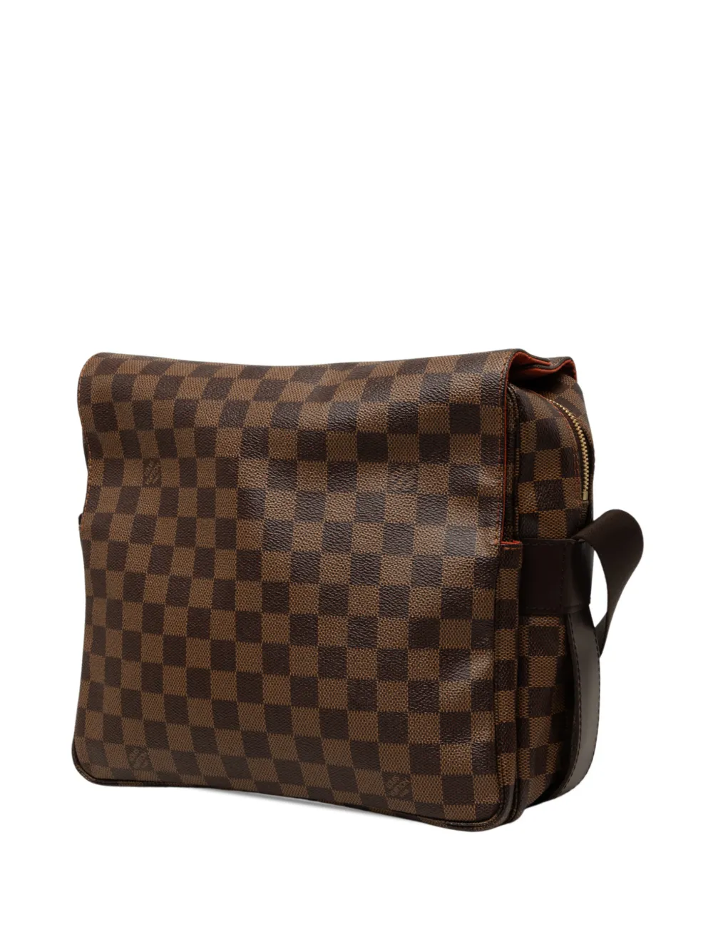 Louis Vuitton Pre-Owned 2005 Damier Ebene Naviglio crossbodytas Bruin