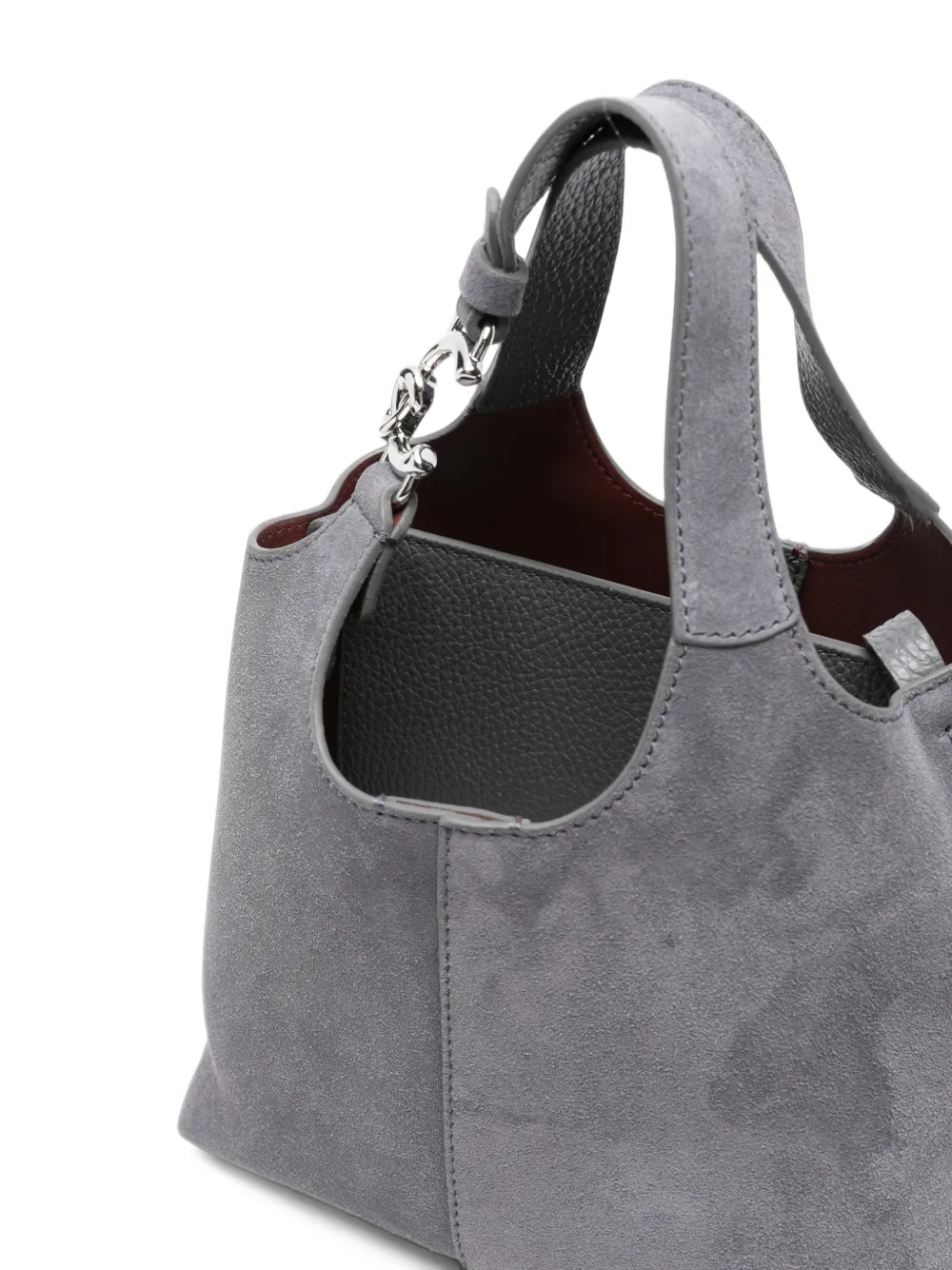 Coccinelle C-Easy suede bucket bag Blauw