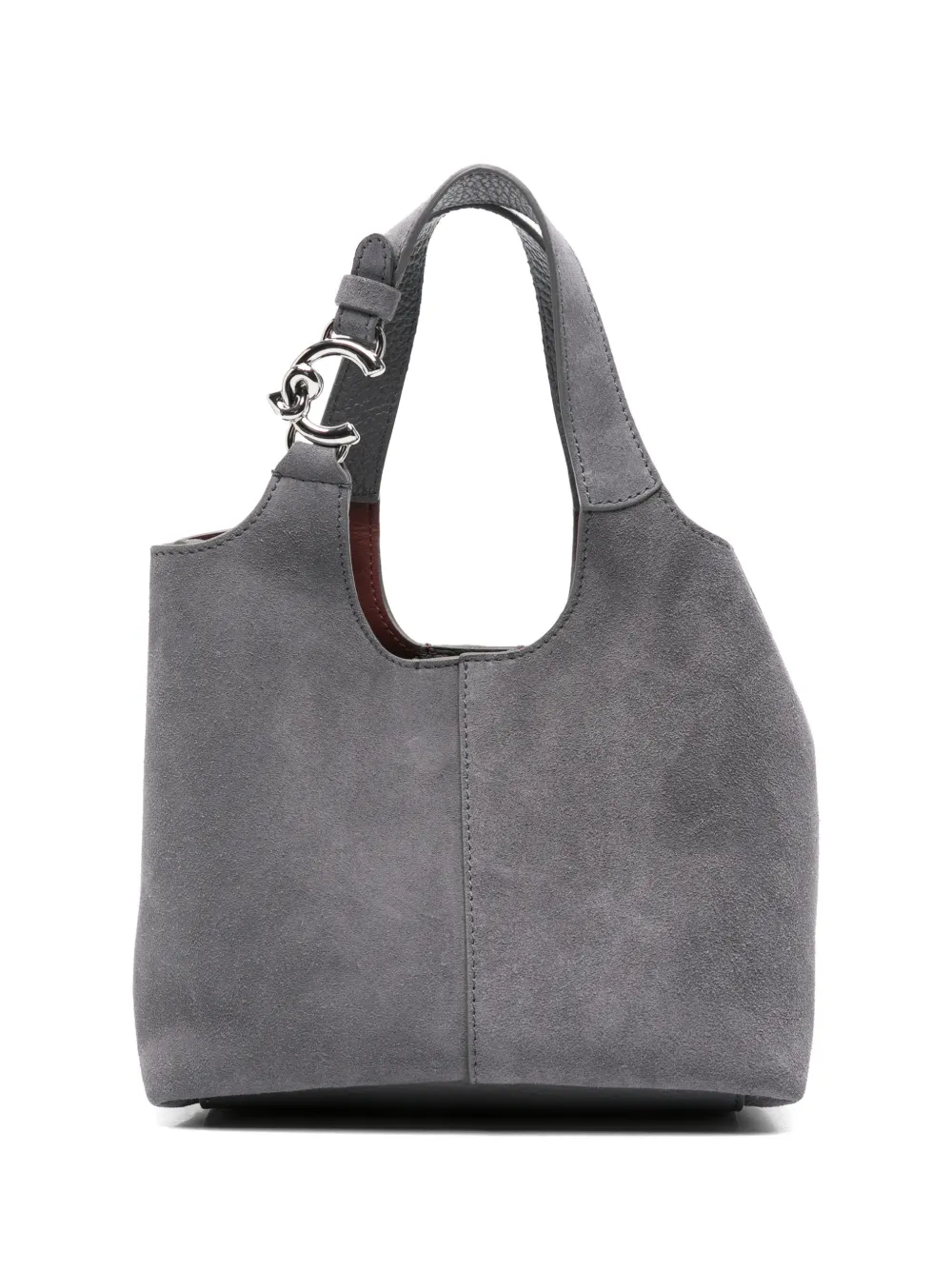 Coccinelle Borsa a secchiello C-Easy in pelle scamosciata - Blu