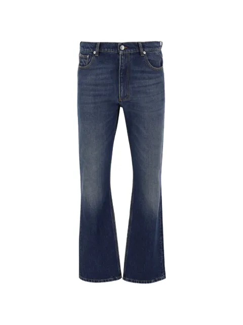 Matières Fécales faded flared jeans