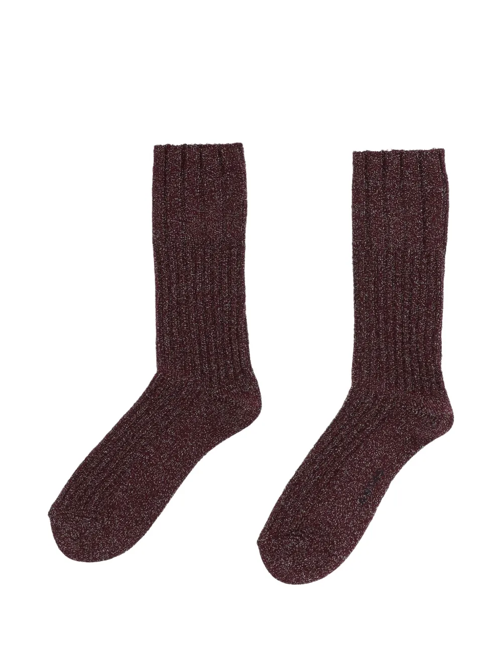 ANT45 Barcellona ribbed socks - Rosso