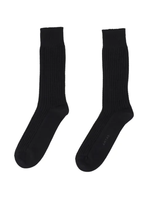 ANT45 Kisasa waffle-knit ribbed socks