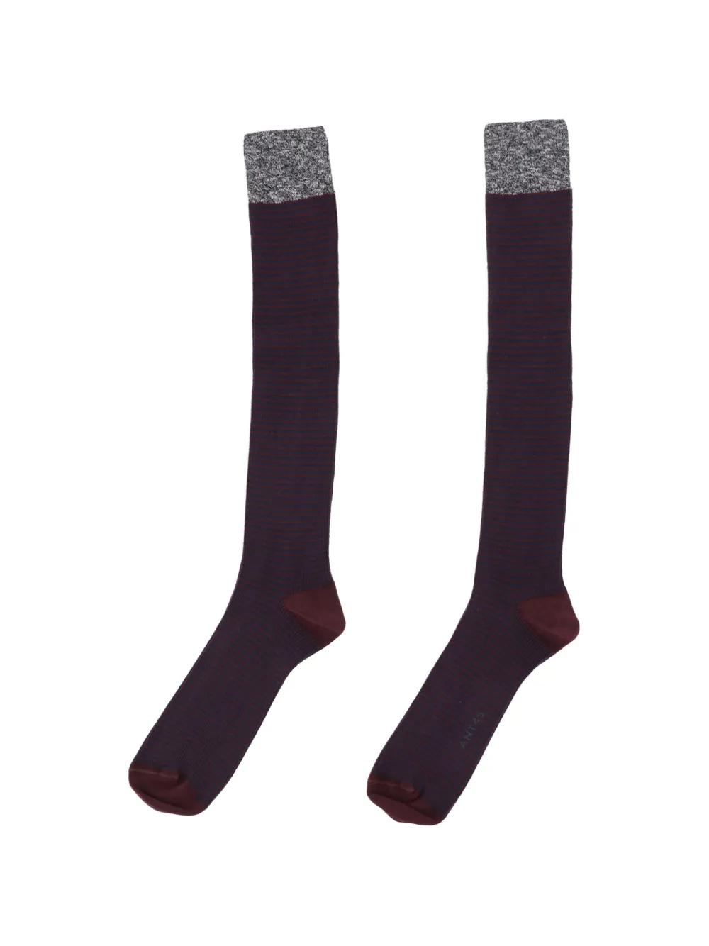 ANT45 Boston striped cotton socks - Blu