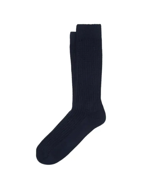 ANT45 ribbed-knit socks