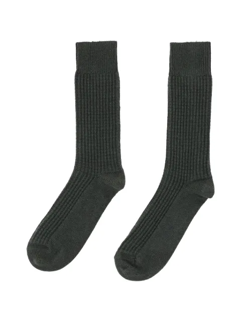 ANT45 Kisasa ribbed-knit cotton socks