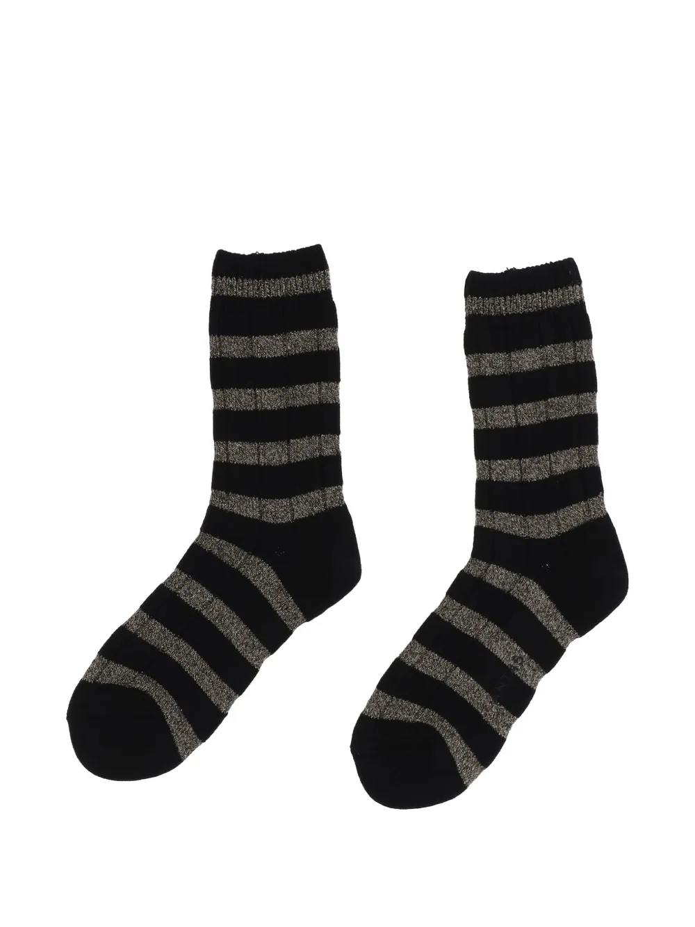 ANT45 Dublino striped socks - Nero