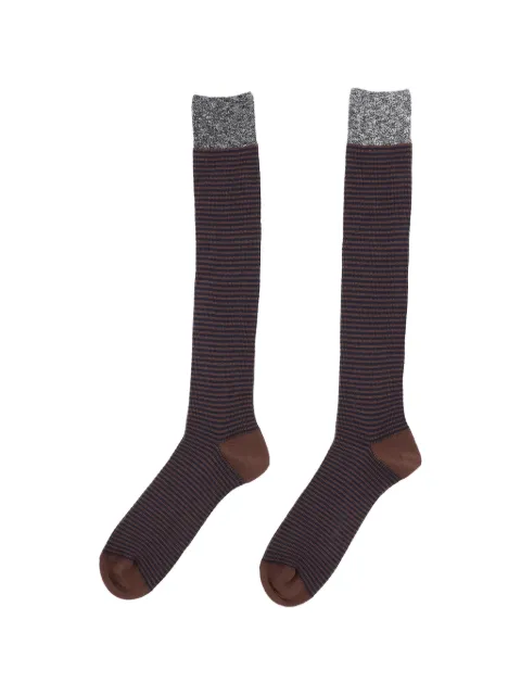 ANT45 Boston horizontal-stripe socks