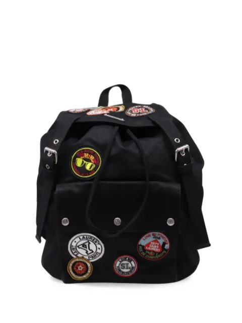 Saint Laurent Pre-Owned Noe patched backpack