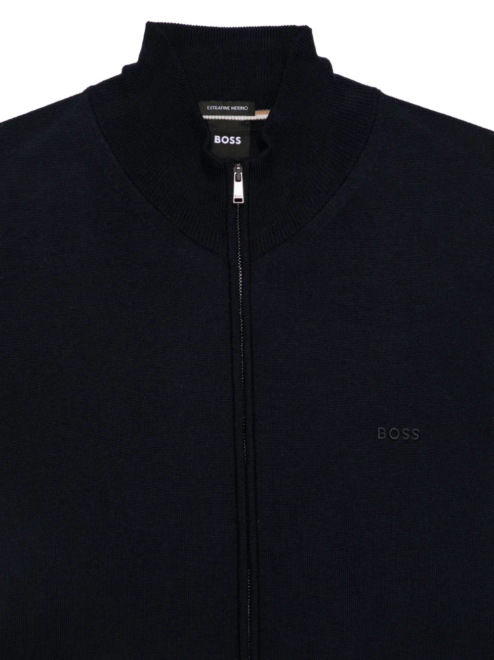 BOSS Balonso vest met rits Blauw