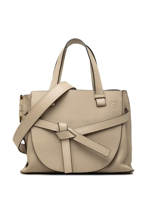 Loewe Pre-Owned 2019 Small Leather Gate Top Handle satchel