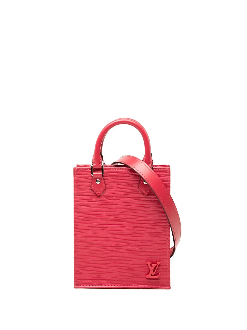 Louis Vuitton Pre-Owned 2021 Epi Petit Sac Plat satchel - Pink