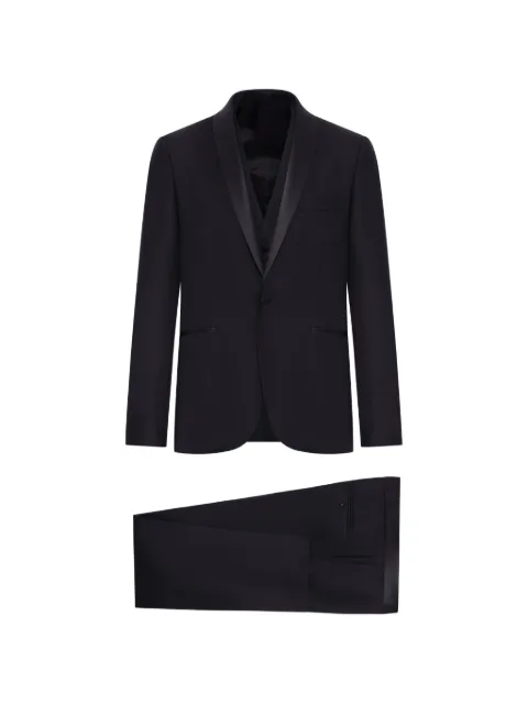 Tagliatore shawl-lapel wool tuxedo