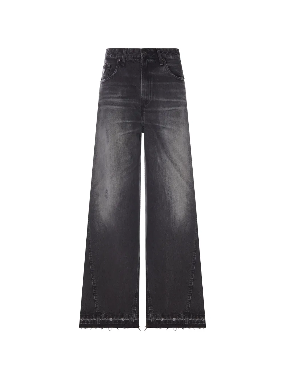 LOIS JEANS faded wide-leg jeans - Grigio
