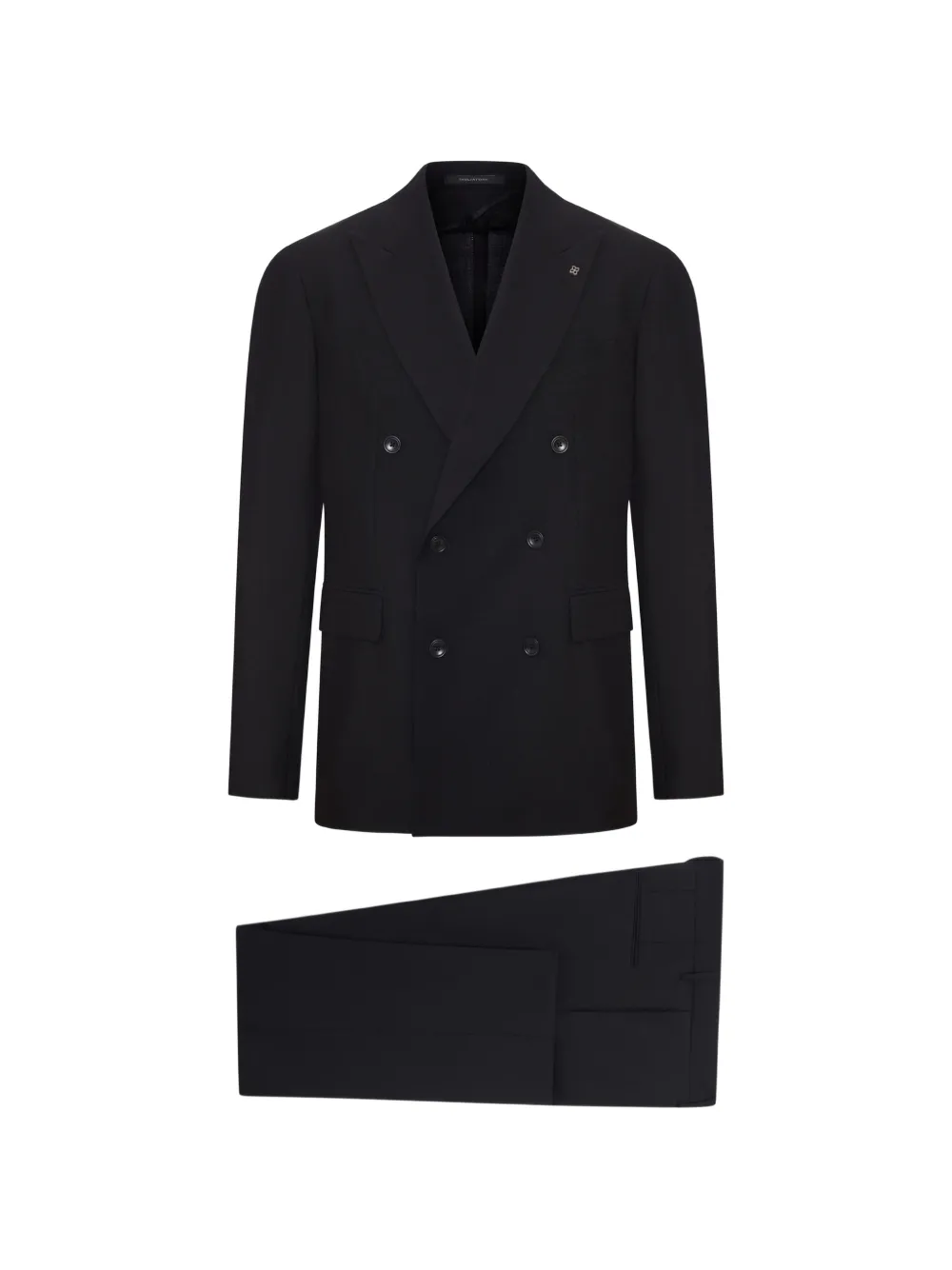 Tagliatore New York double-breasted suit - Nero