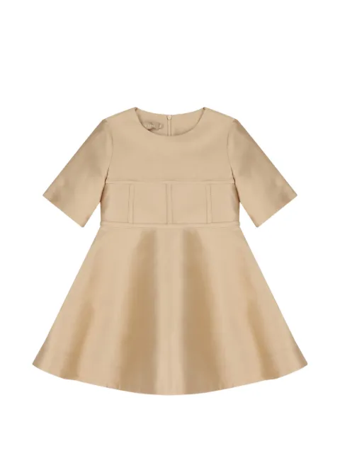 ELIE SAAB JUNIOR Mikado panelled flared mini dress