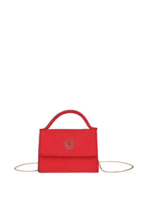 ELIE SAAB JUNIOR logo-plaque chain-link mini bag