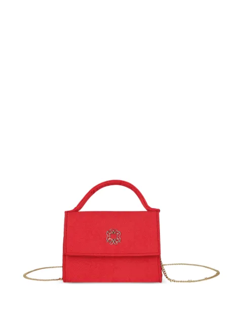 ELIE SAAB JUNIOR mini tote med logoplade og kædeled