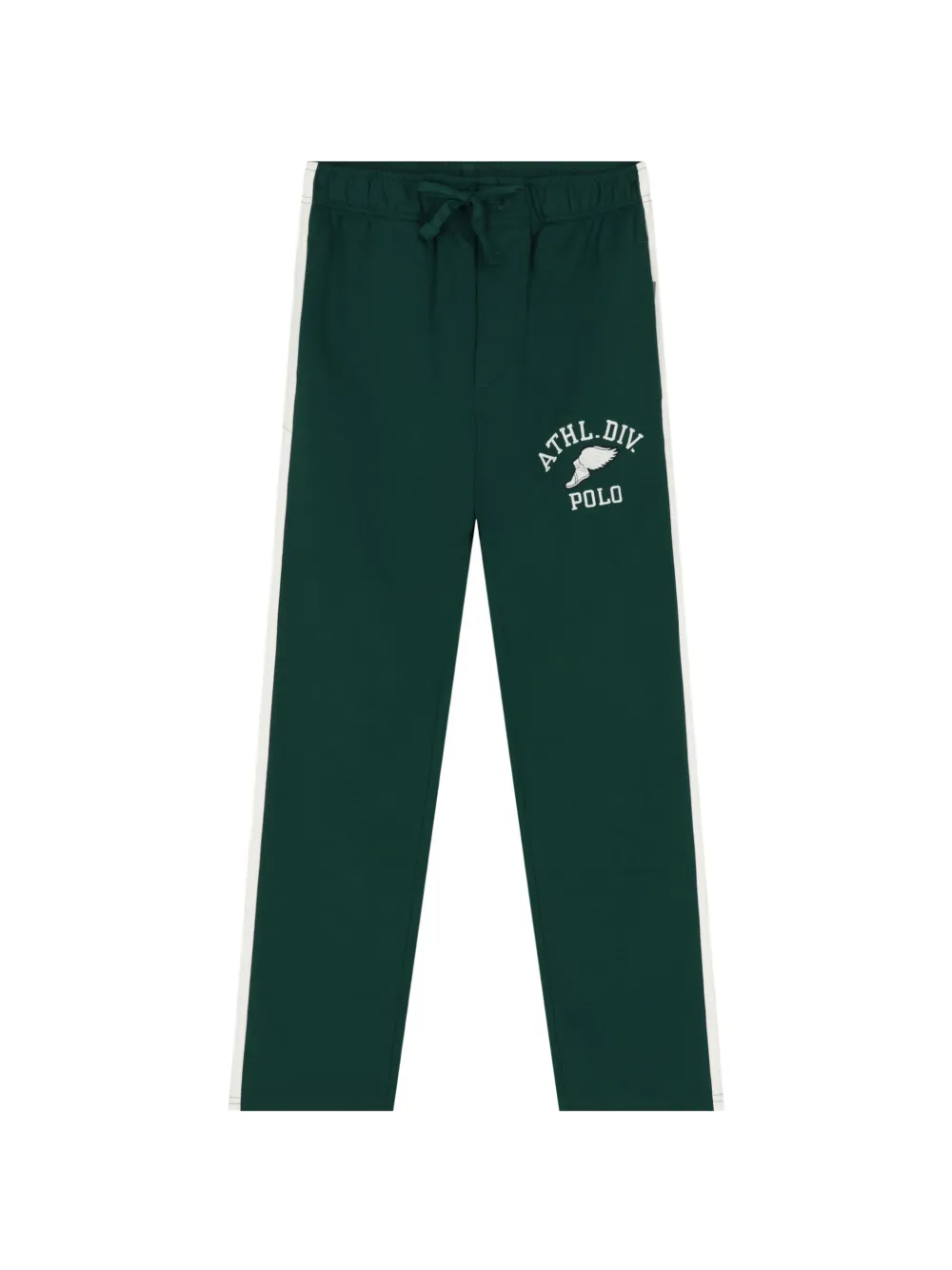 POLO RALPH LAUREN KIDS logo double-knit track trouser - Verde