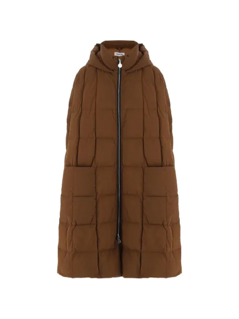 Ienki Ienki Pyramid quilted hooded coat