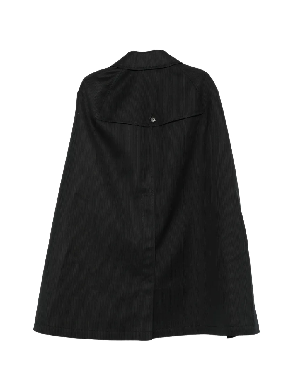 Junya Watanabe Cape met krijtstreep Zwart