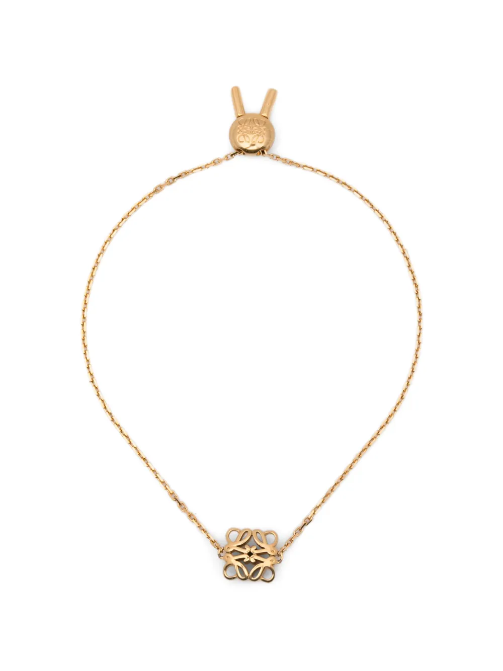 LOEWE Anagram-plaque bracelet - Oro