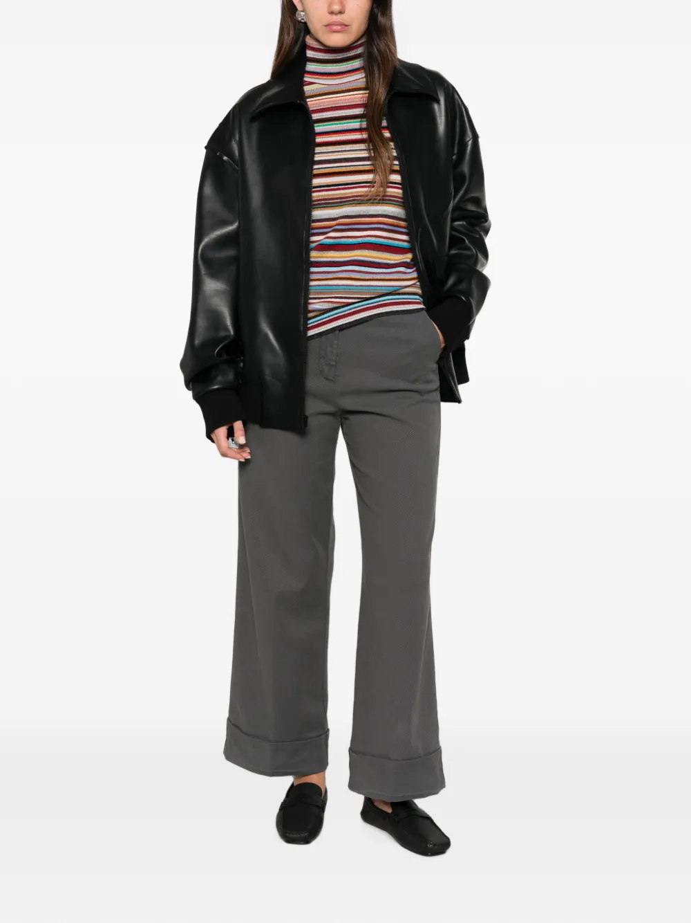 Paul Smith Gestreepte coltrui Beige