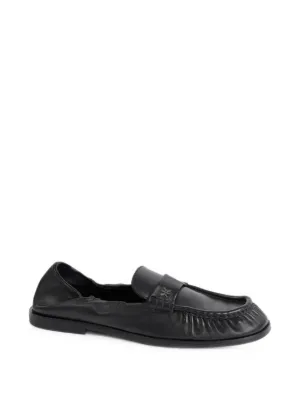 Marni Fringe Leather Loafers | Black | FARFETCH