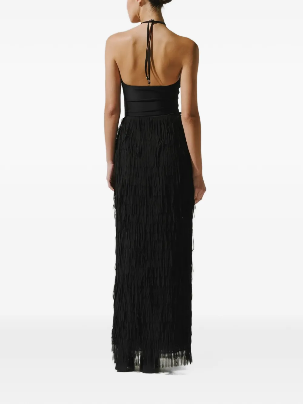 Baobab Blake halterneck body Zwart