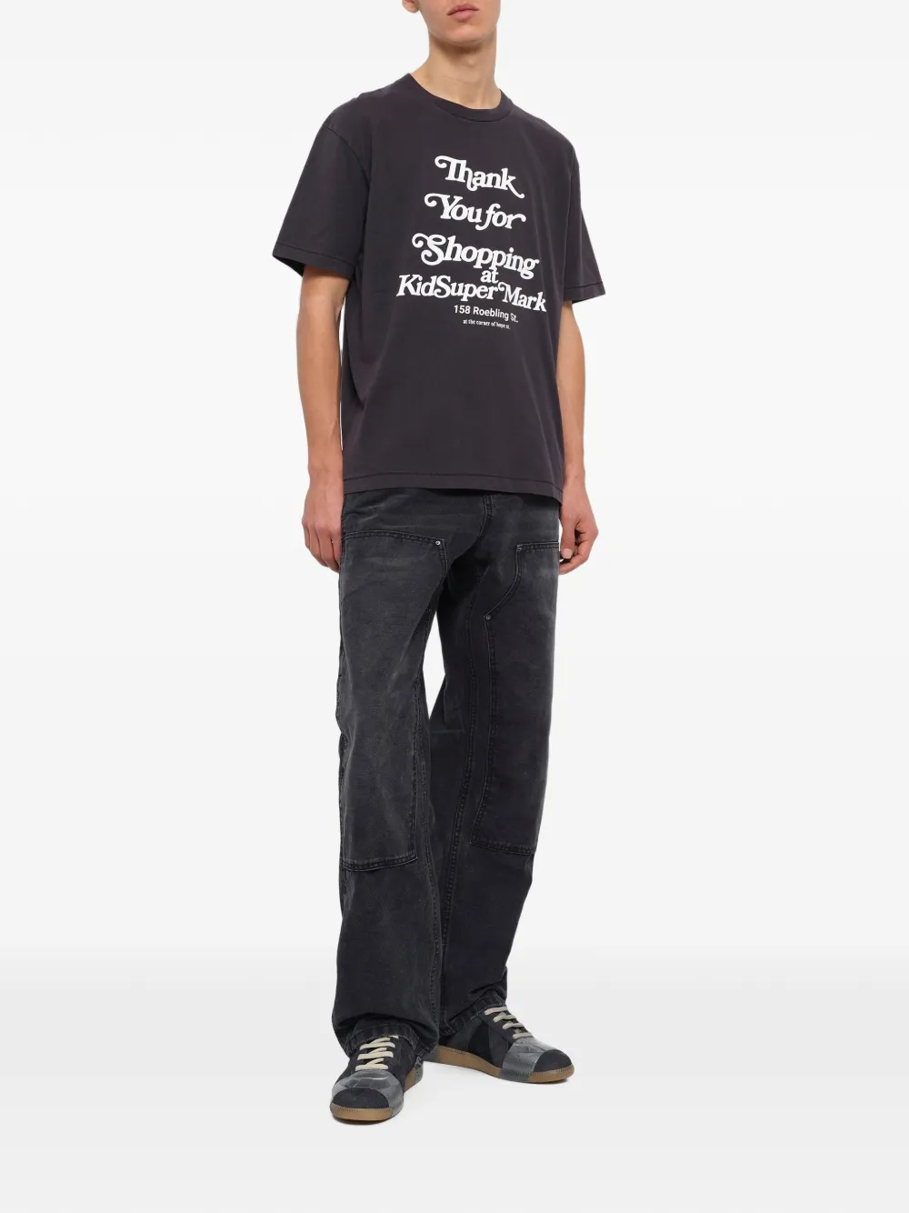 KidSuper Thank you for Shoppin T-shirt met grafische print Zwart