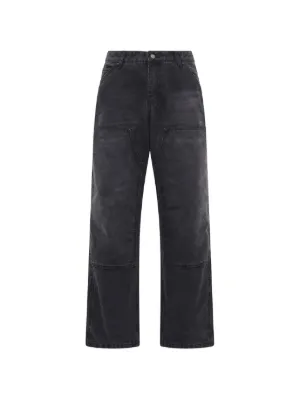 TAIGA TAKAHASHI Lot 704 wide-leg Jeans | Blue | FARFETCH
