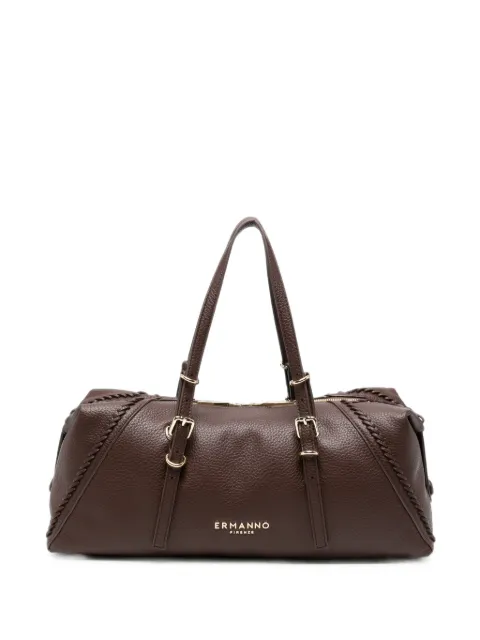 ERMANNO FIRENZE  large braided-trim tote bag