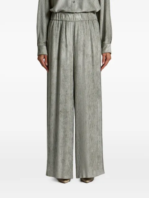 Peserico pleated elasticated-waist trousers