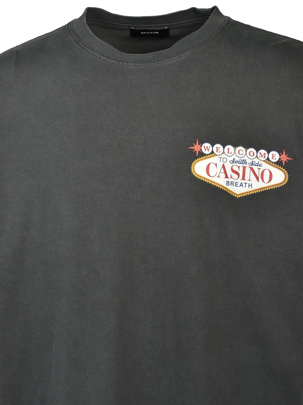 BREATH Casino T-shirt met lange mouwen Zwart