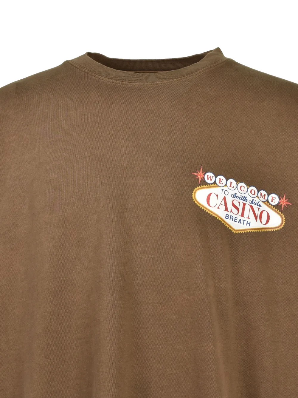 BREATH Casino long-sleeve T-shirt Bruin