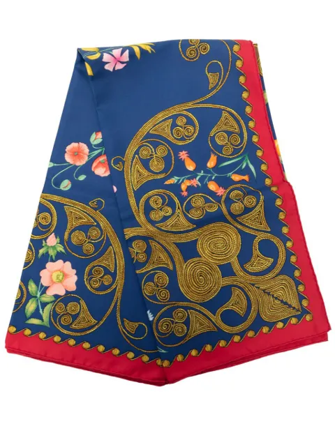 Hermès Pre-Owned 20th Century Arabesques Silk Scarf 90 scarves