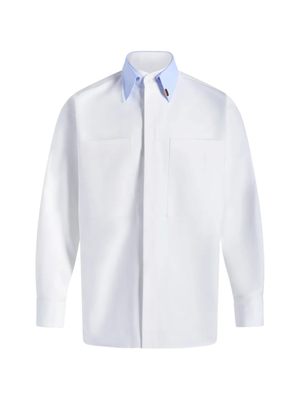 PUBLIC SCHOOL NEW YORK Clermont contrast-collar shirt