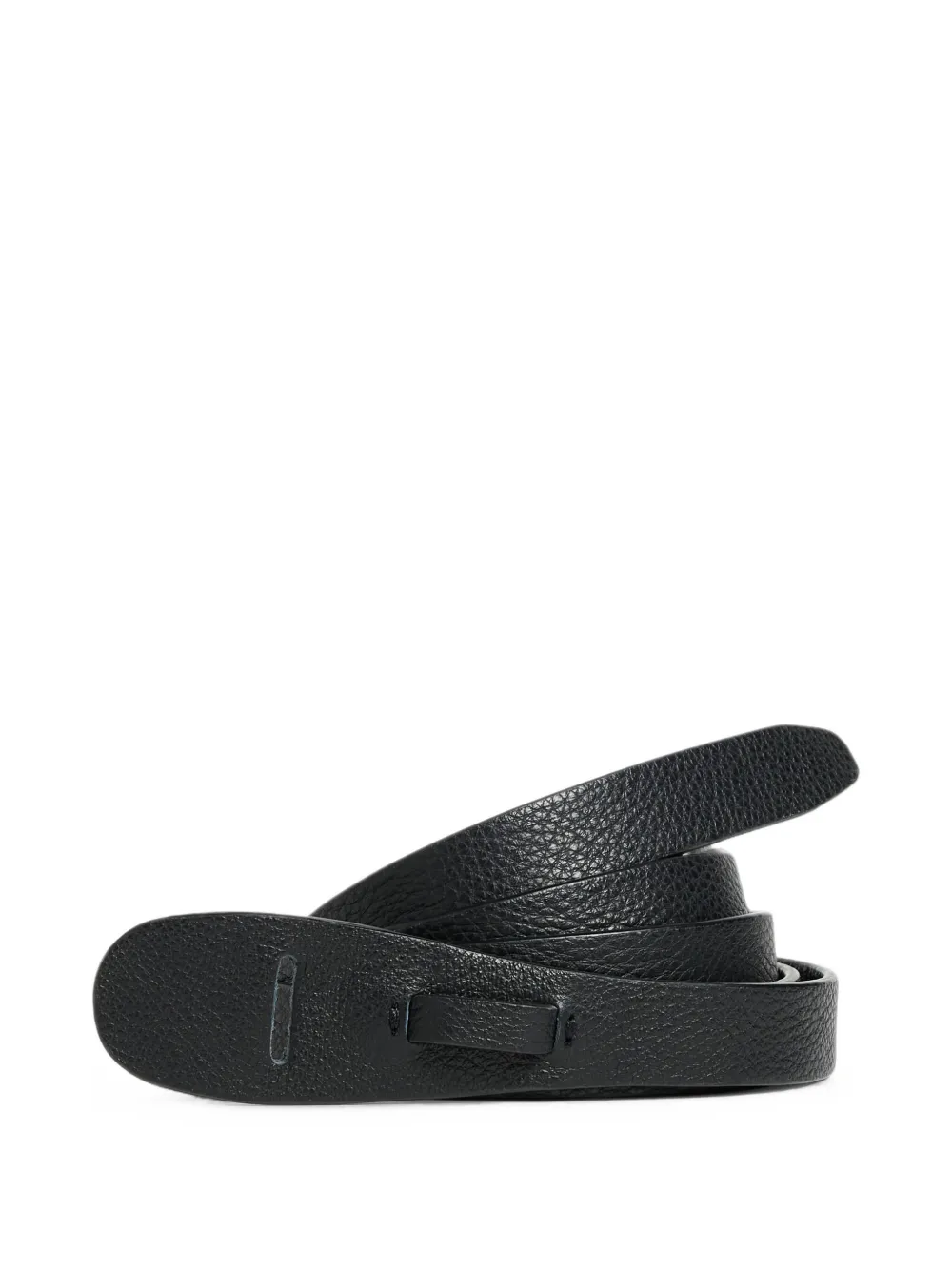 PUBLIC SCHOOL NEW YORK Cintura in pelle zigrinata - Nero