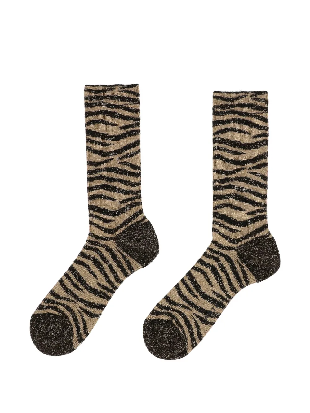 ANT45 tiger-print socks - Toni neutri