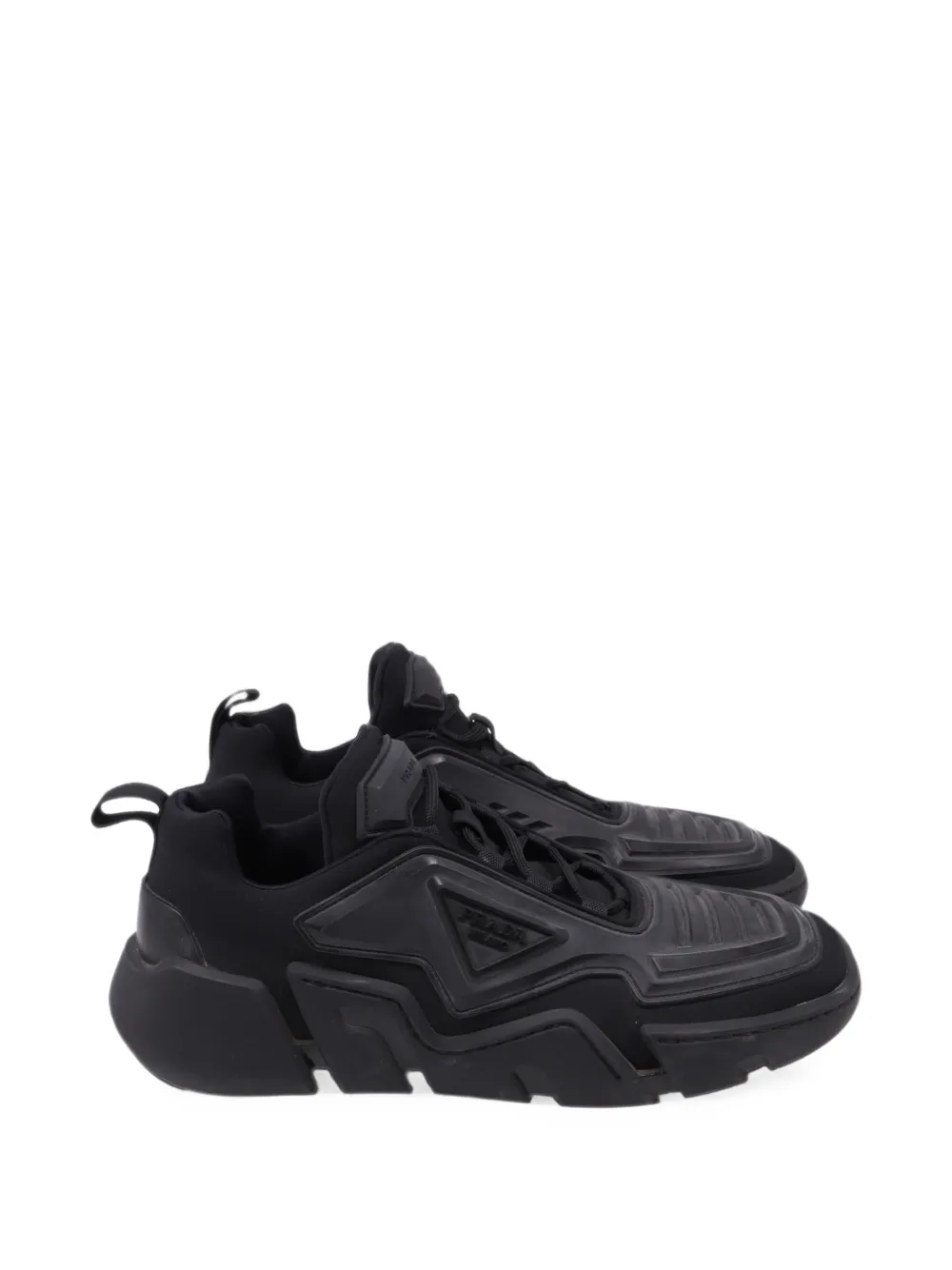 Prada Pre-Owned 2020 Techno Stretch sneakers - Nero
