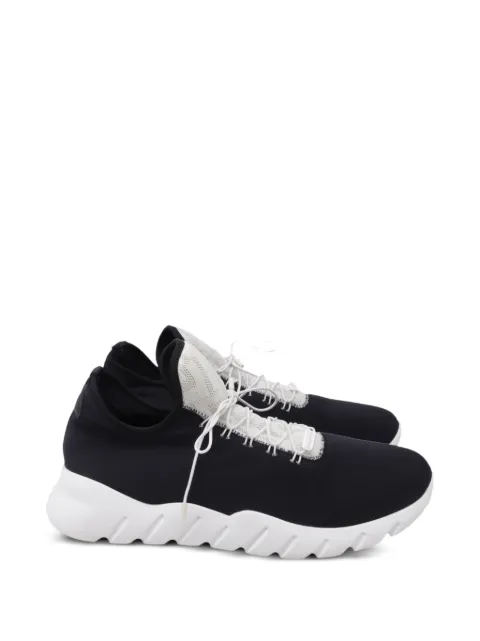 Fendi Pre-Owned low-top knit sneakers