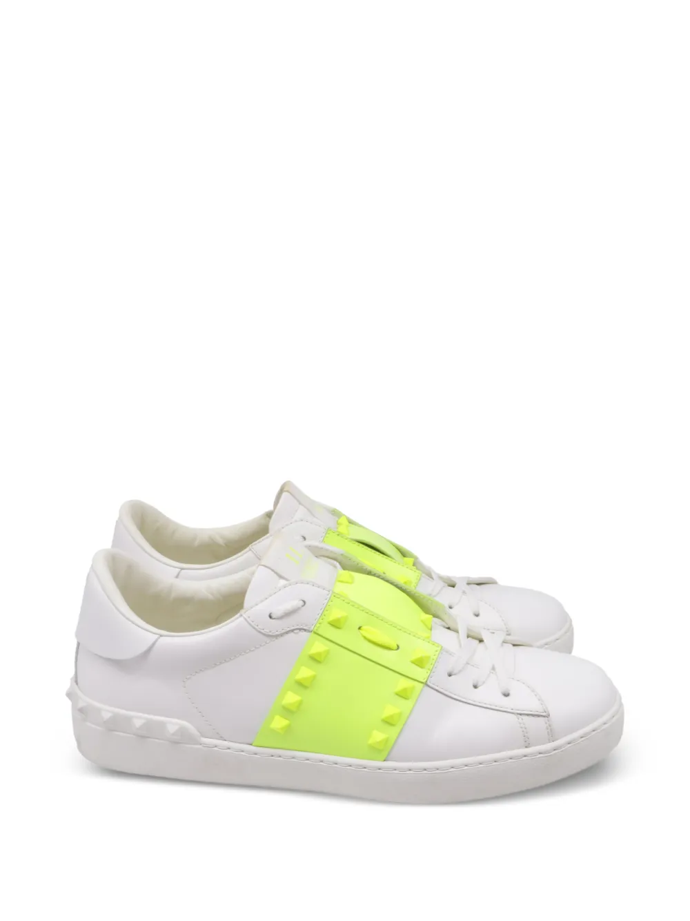 Valentino Garavani Pre-Owned Rockstud Untitled sneakers - Bianco