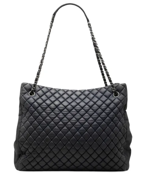CHANEL Pre-Owned 2012-2013 Large Quilted Calfskin New Bubble tote bag