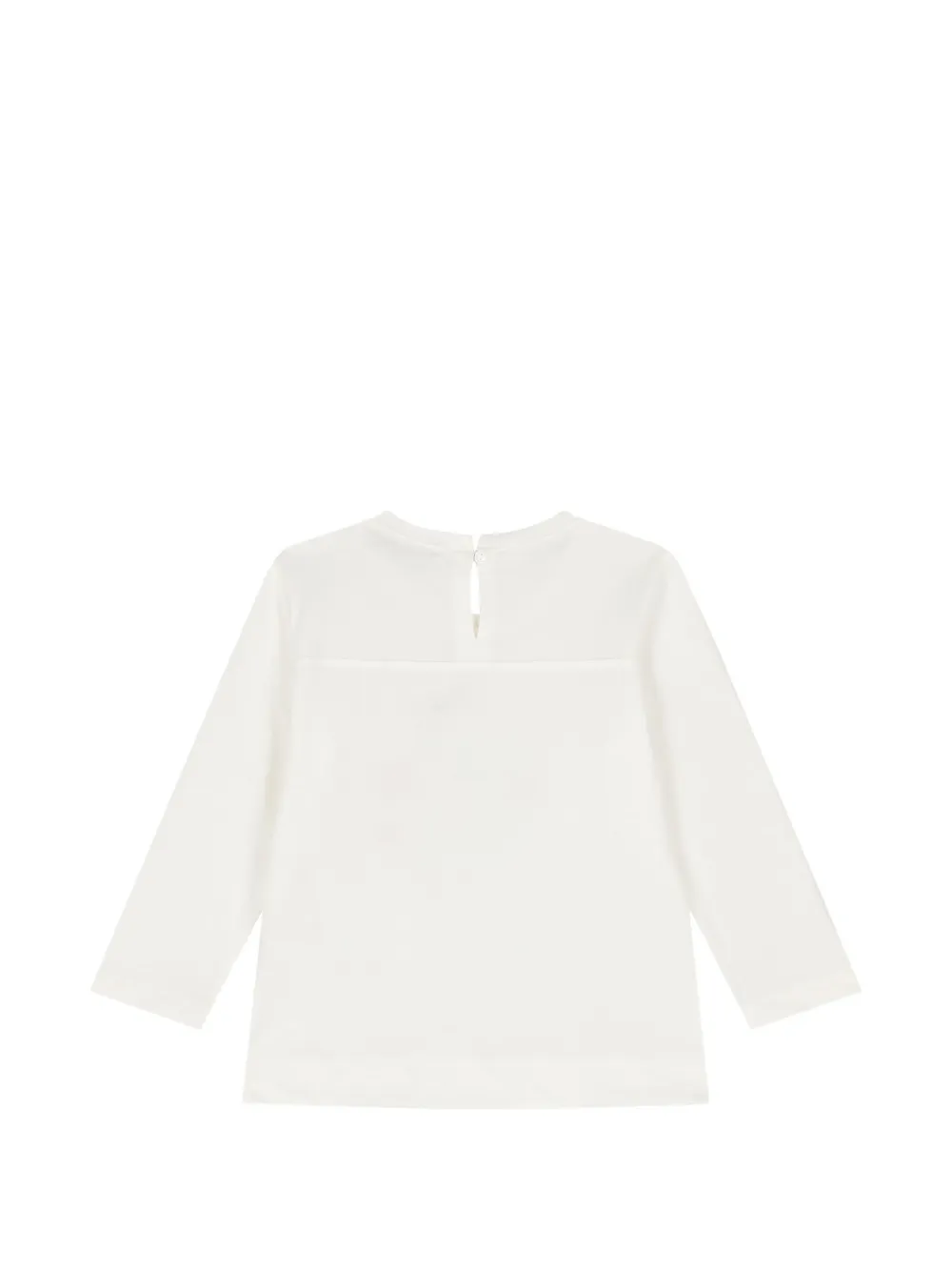 Monnalisa Pyjama met hartprint Wit
