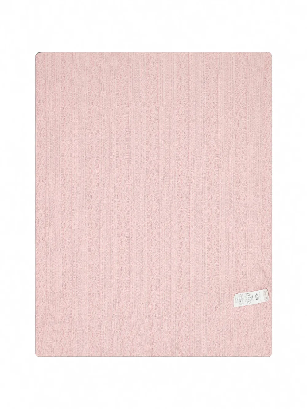 Monnalisa teddy-bear print blanket - Bianco