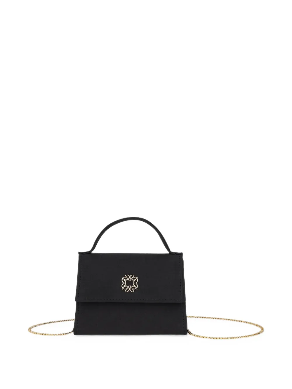 ELIE SAAB JUNIOR logo-plaque shoulder bag - Nero