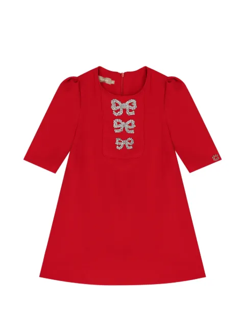 ELIE SAAB JUNIOR crystal-embellished A-line dress